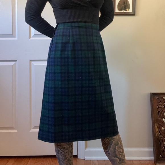 Pendleton Dresses & Skirts - Vintage Black Watch Tartan Pendleton skirt
